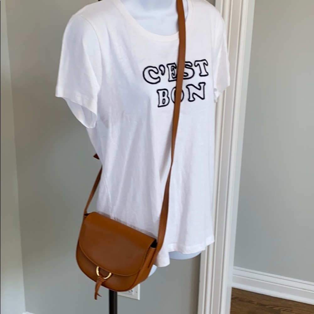 NWOT Vegan leather mini crossbody